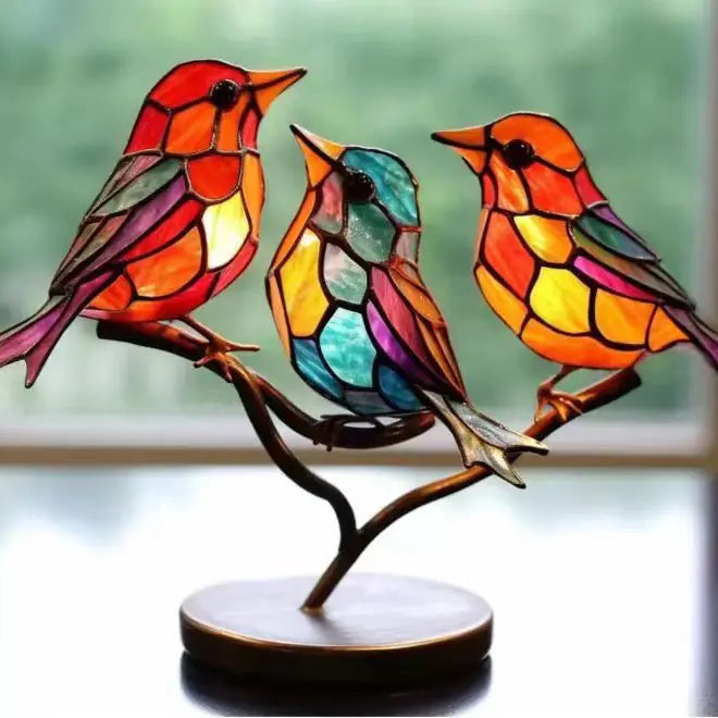Bird Series Alloy Figures